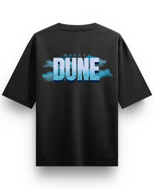Black Oversized T-shirt Back Design