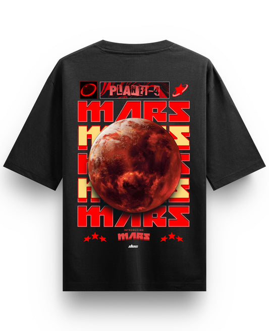 Black Oversized T-shirt Back Design