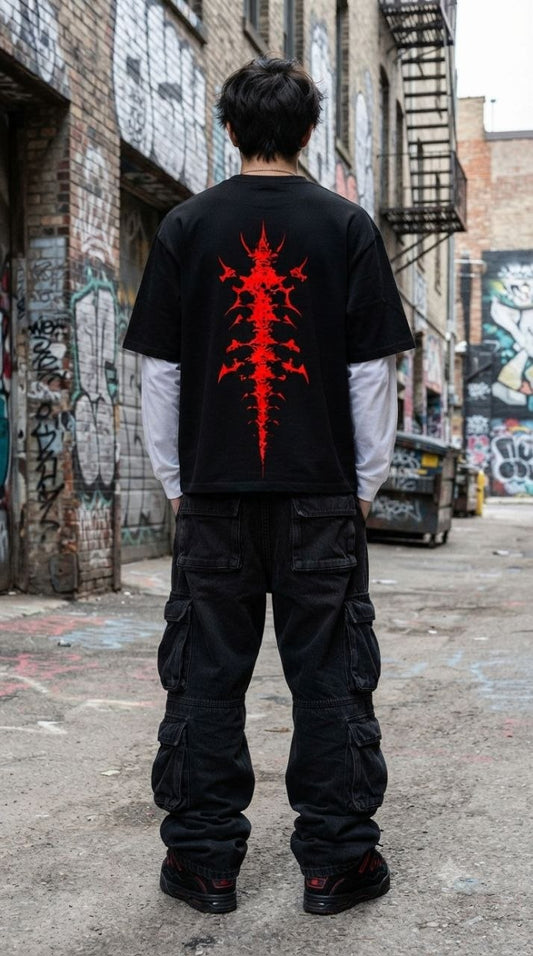HELL IS HUNTING YOU - Oversized T-Shirt