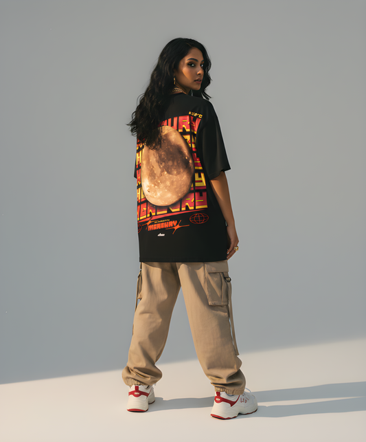 MERCURY - Oversized T-Shirt - NEBULA'S COLLECTION