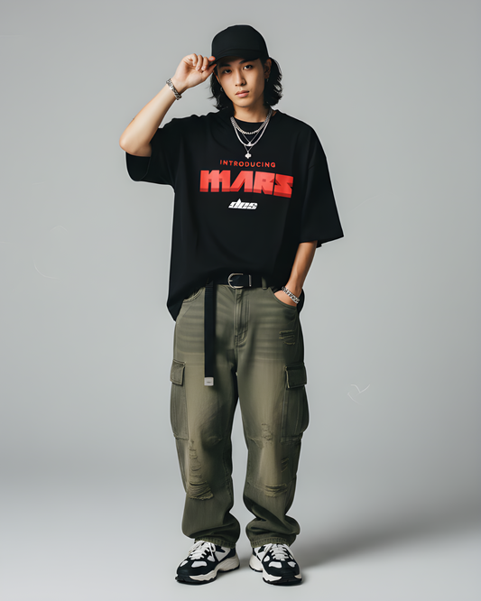 MARS - Oversized T-Shirt - NEBULAS COLLECTION
