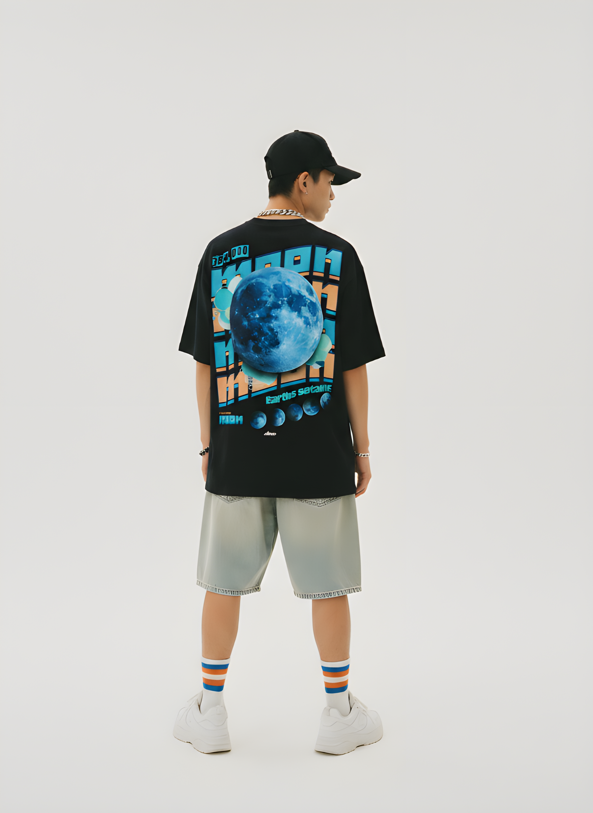 LAPIS MOON Oversized T-Shirt - NEBULA'S COLLECTION