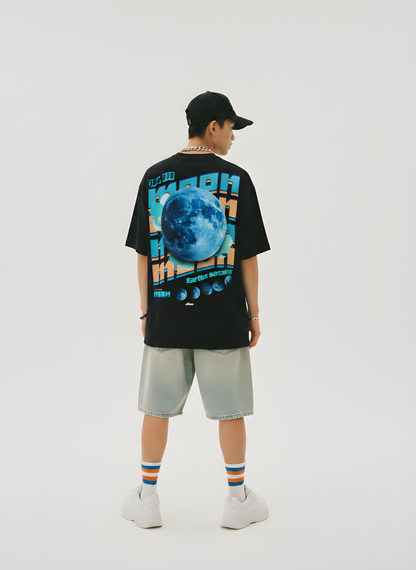 LAPIS MOON Oversized T-Shirt - NEBULA'S COLLECTION
