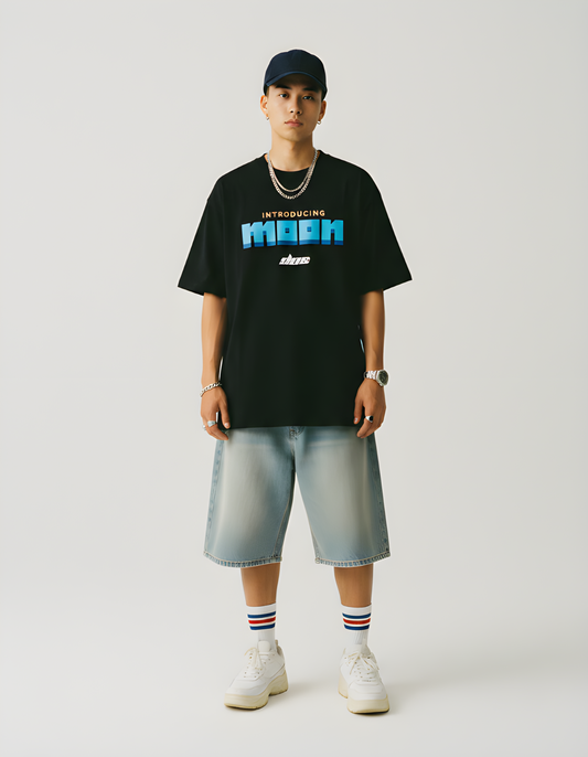 LAPIS MOON Oversized T-Shirt - NEBULA'S COLLECTION