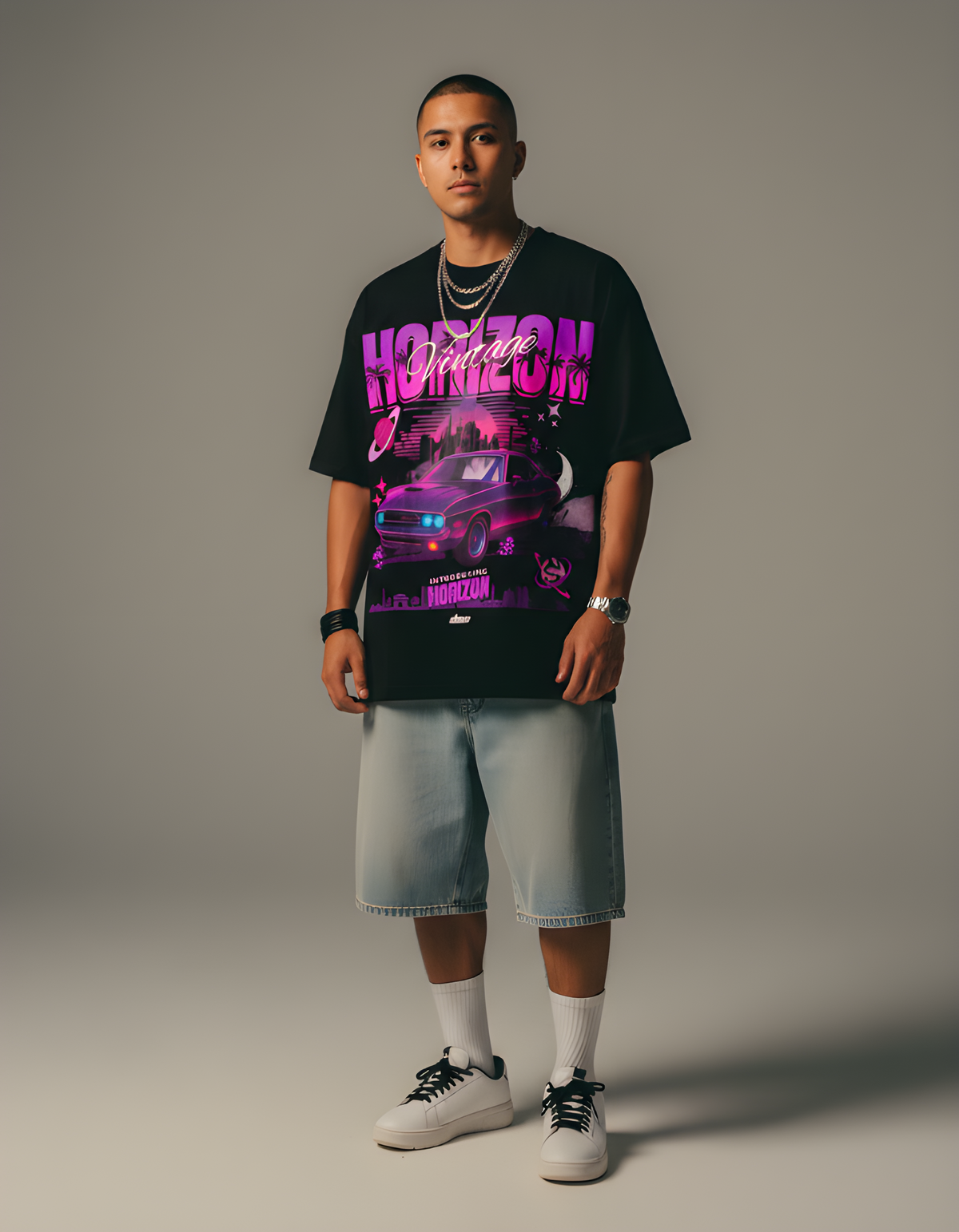 HORIZON Oversized T-Shirt - DRIFTER'S COLLECTION