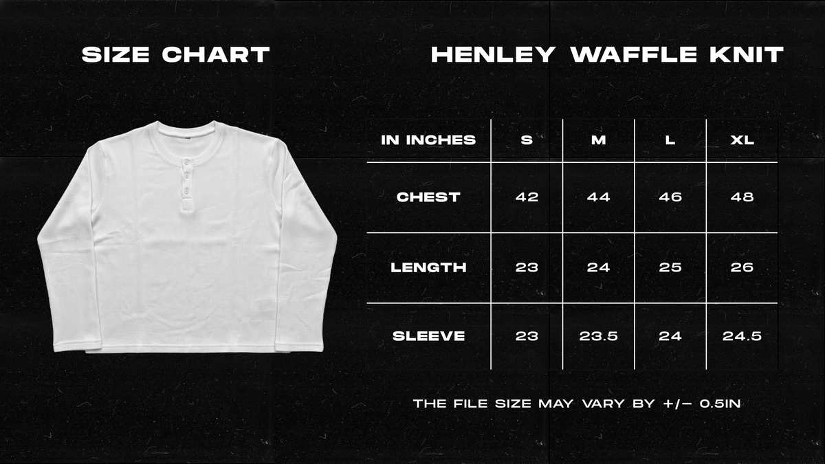 BETTER PERSON - HENLEY WAFFLE KNITS