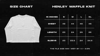 BETTER PERSON - HENLEY WAFFLE KNITS