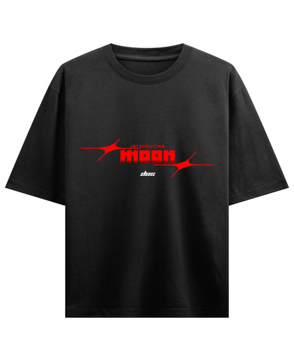 Black Oversized T-shirt Front Design