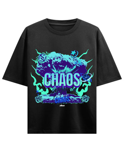 Black Oversized T-shirt Front Design