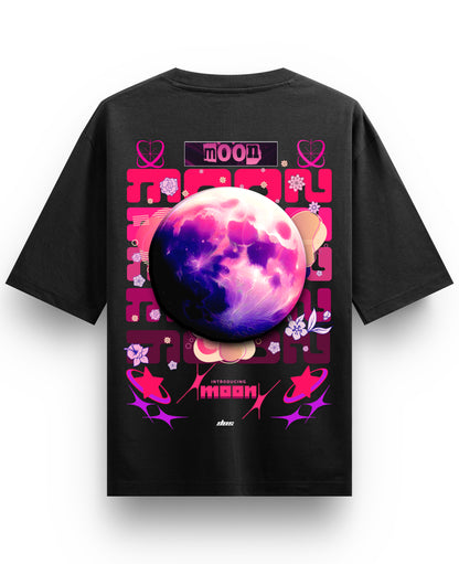 Black Oversized T-shirt Back Design