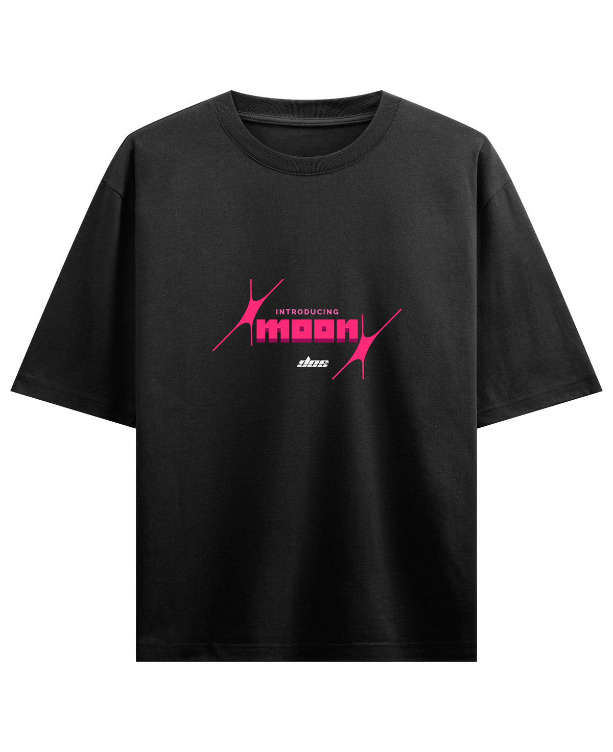 Black Oversized T-shirt Front Design