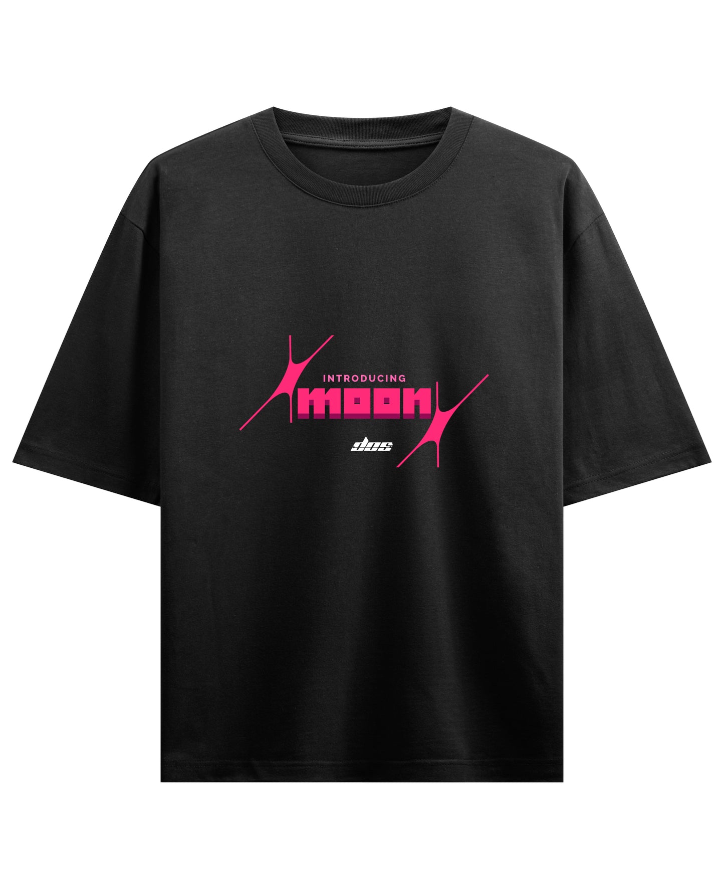 Black Oversized T-shirt Front Design