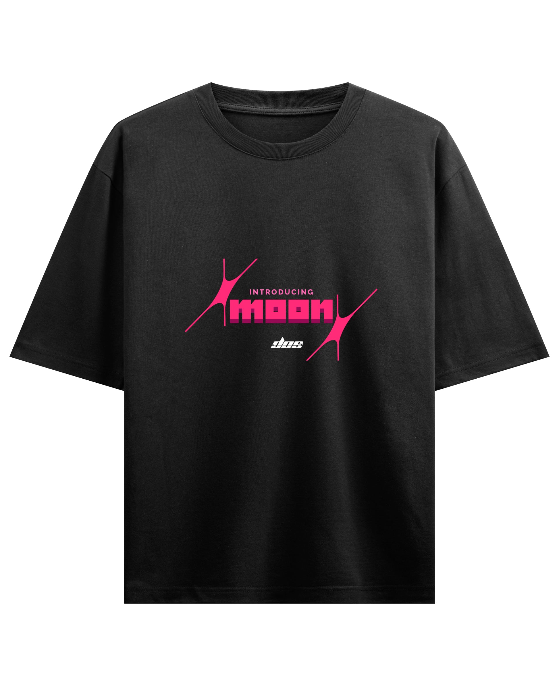 Black Oversized T-shirt Front Design