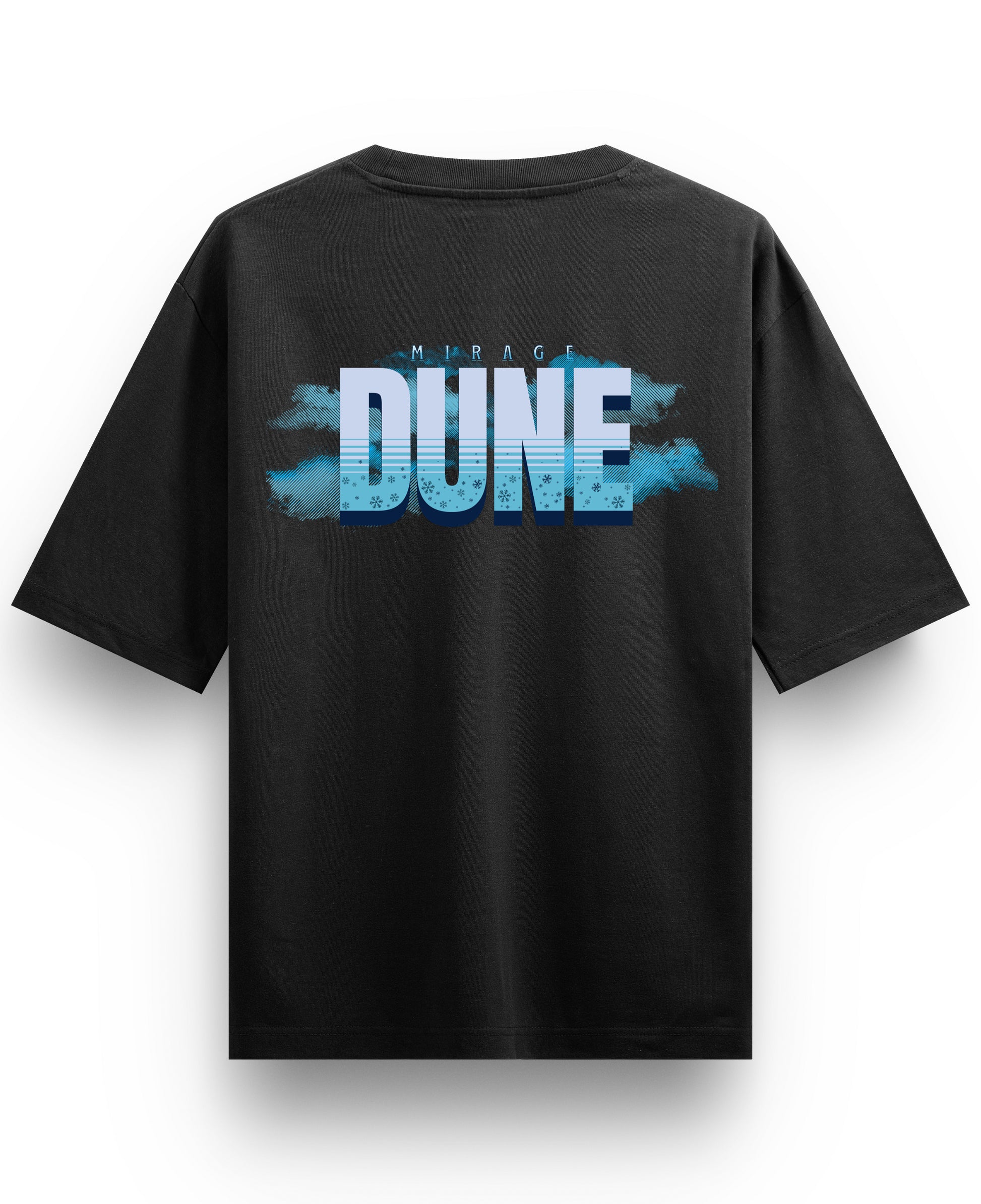 Black Oversized T-shirt Back Design