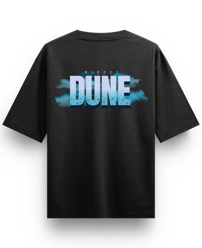 Black Oversized T-shirt Back Design