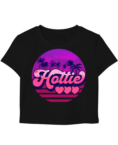 Black Baby Tee Front Design