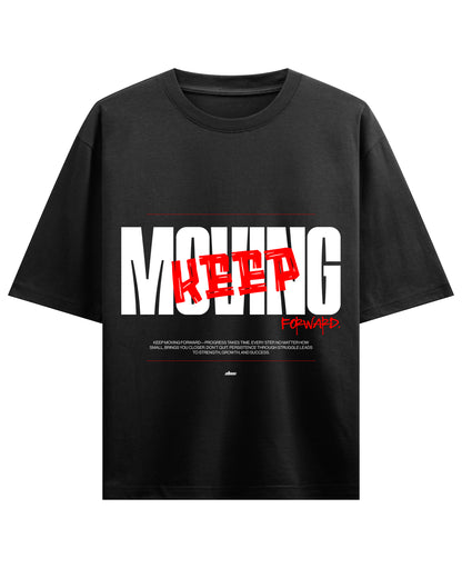 Black Oversized T-shirt Front Design