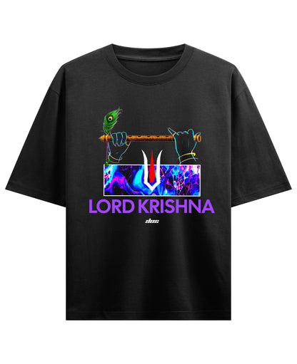 Black Oversized T-shirt Front Design