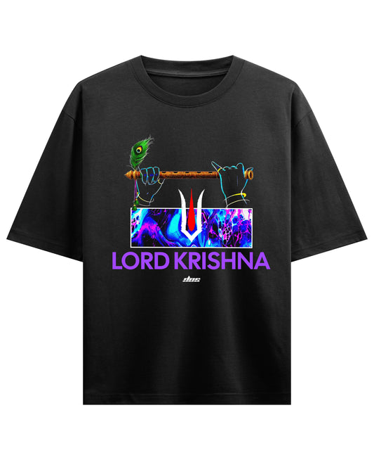 Black Oversized T-shirt Front Design