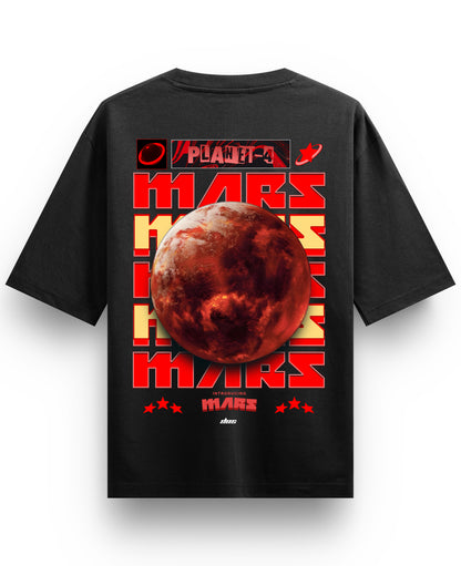 Black Oversized T-shirt Back Design