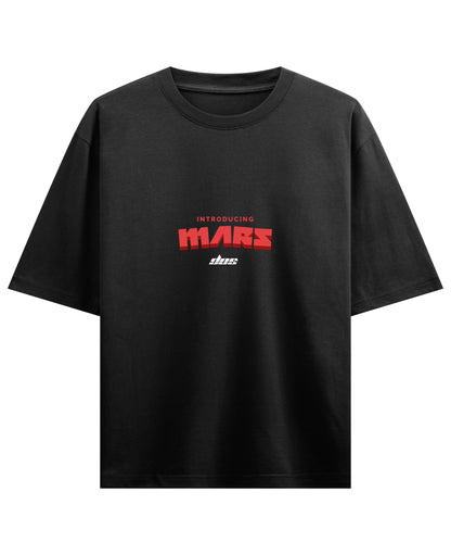 Black Oversized T-shirt Front Design