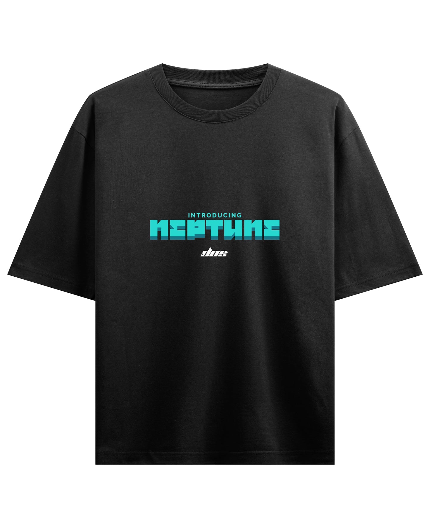 Black Oversized T-shirt Front Design