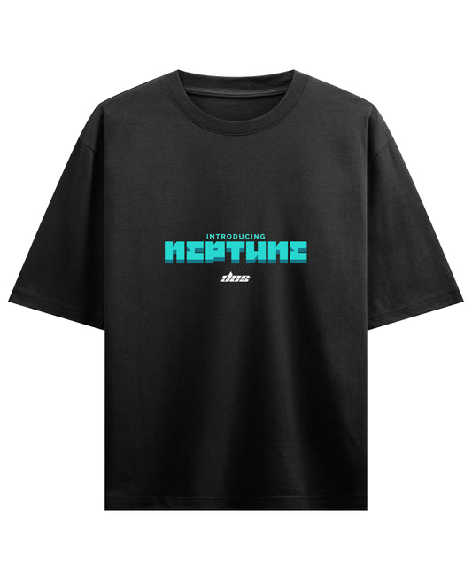 Black Oversized T-shirt Front Design