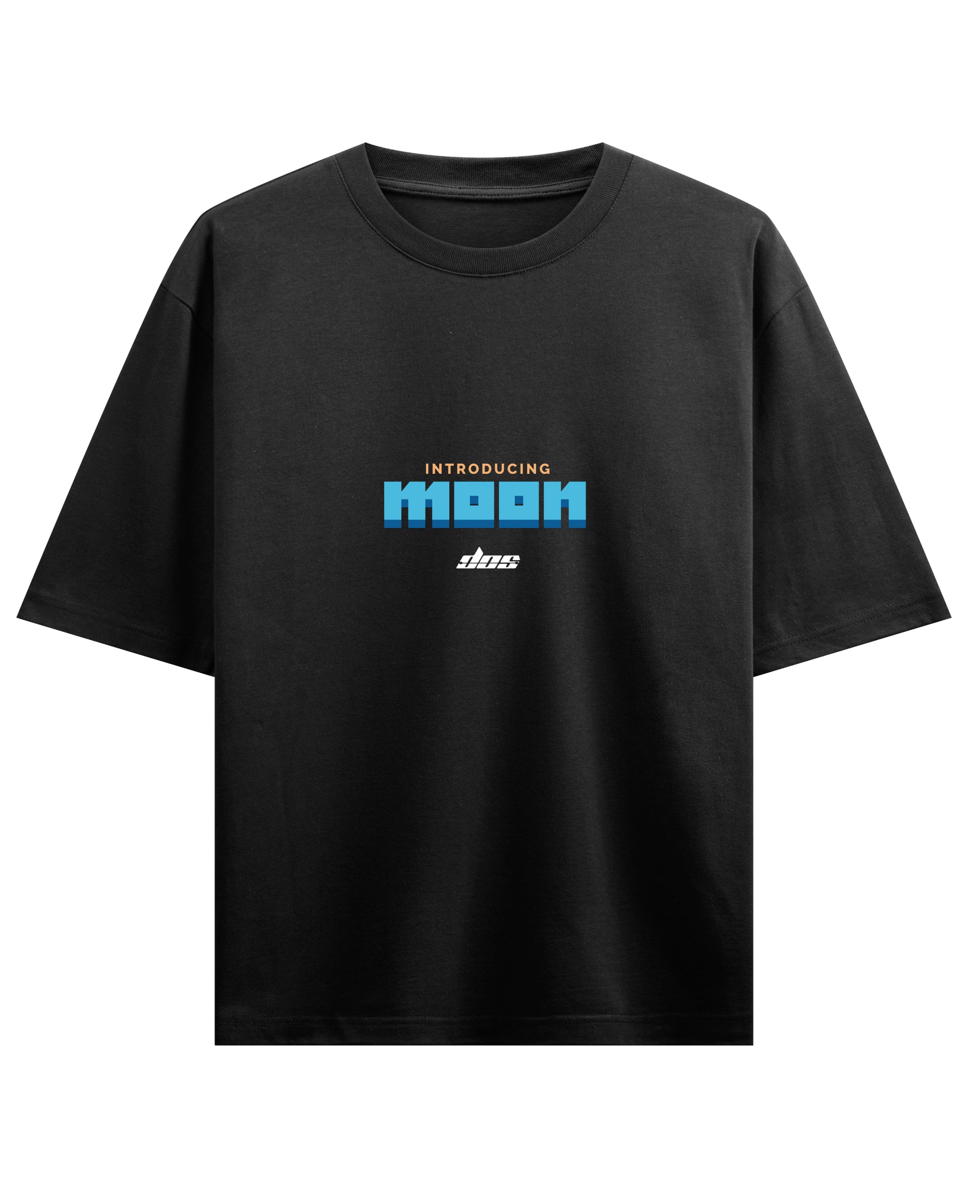 Black Oversized T-shirt Front Design