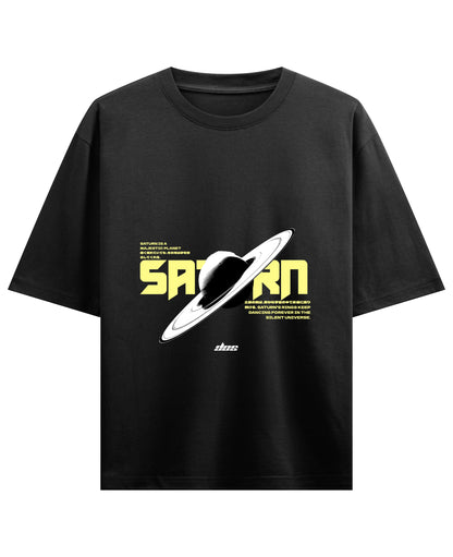 Black Oversized T-shirt Front Design
