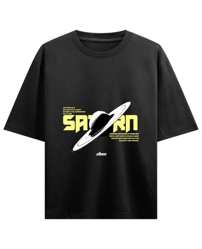 Black Oversized T-shirt Front Design