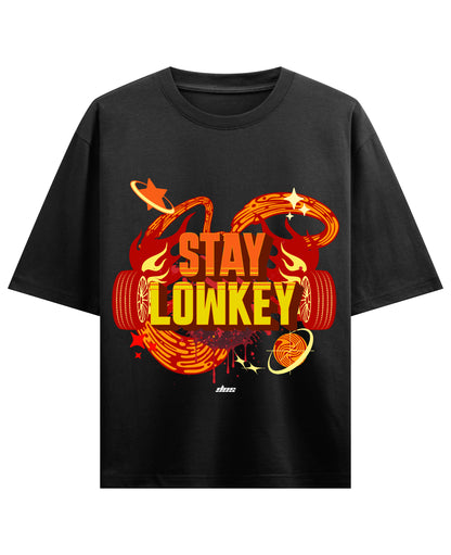 Black Oversized T-shirt Front Design