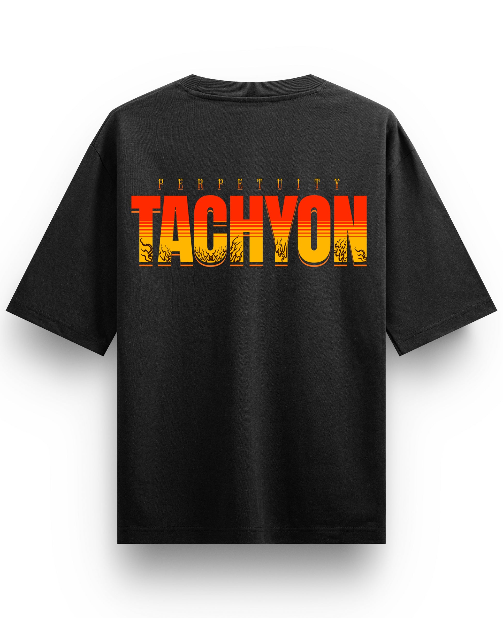 Black Oversized T-shirt Back Design