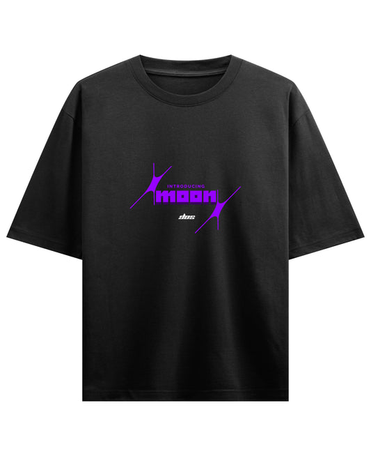 Black Oversized T-shirt Front Design