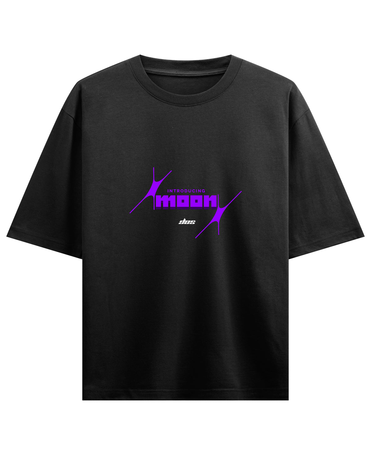 Black Oversized T-shirt Front Design