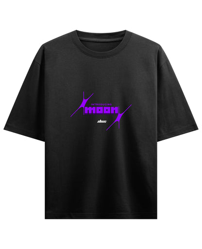 Black Oversized T-shirt Front Design