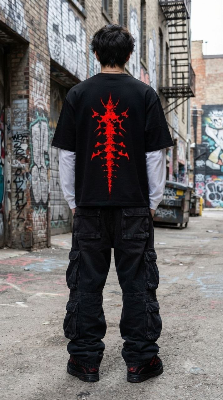 HELL IS HUNTING YOU - Oversized T-Shirt