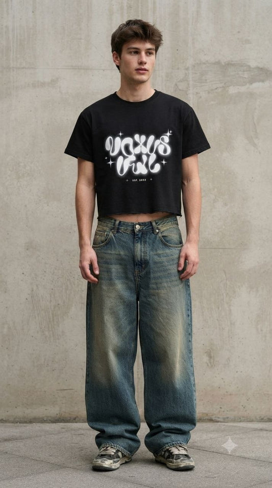 VOXUS VEIL - RIPPED BOXY TEE