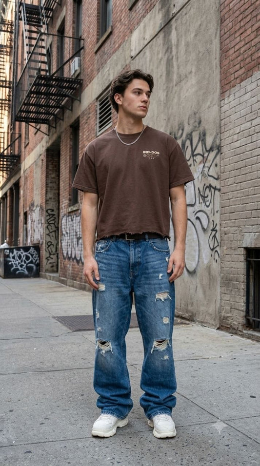 MODERN LEGACY - RIPPED BOXY TEE