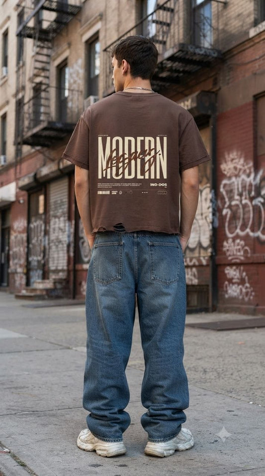 MODERN LEGACY - RIPPED BOXY TEE